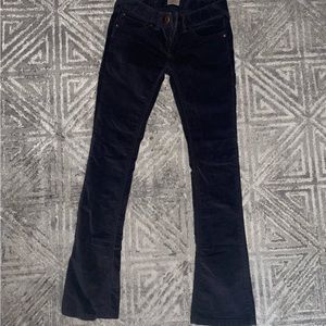 Women’s Grey Free People Corduroy Jeans Size 27